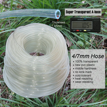 Muciakie-mangueira de pvc transparente, tubos de 1/4 polegadas, resistente ao calor, para irrigação de jardim, resistente a frio, 80m 2024 - compre barato