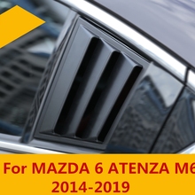 Ventana trasera para MAZDA 6 ATENZA M6, tujera falsa, decoración Exterior, accesorios para automóviles, 2014-2019 2024 - compra barato