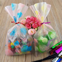 100 шт 12*20 см мешок для упаковки еды, конфет, прозрачный мешок для печенья с пузырьками, Diy Подарочная сумка для рождественской свадебной вечеринки, шикарный подарок 2024 - купить недорого