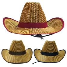 Summer Wide-brimmed Straw 2019 Men Women Hats/Sunscreen Male Folding Cowboy Hat Sunbonnet Beach Hat Strawhat 2024 - buy cheap