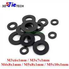 100pcs Nylon Shim Plastic washer 10x5x1mm 5x8x1mm M3 M4 M5 for OpenBuilds OX CNC mini Wheel Kit 3D printer v-wheel parts 2024 - buy cheap
