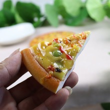 Artificial Foods & Vegetables Simulation Pizza Simulation Food Simulation Bread Shooting Props Cookie Photo Pizza 2024 - buy cheap