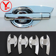 chrome door handle protector For isuzu mux 2013-2019 2014 2015 2016 2017 ABS car parts for isuzu  mu-x 2018 accessories YCSUNZ 2024 - buy cheap