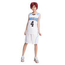 Brdwn kuroko unissex akashi seijuro rakuzan no.4 uniformes de basquete cosplay 2024 - compre barato