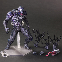 Tobyfancy Удивительный Человек-паук Venom Рисунок Играть Искусство Kai ПВХ Venom Коллекционная модель игрушки 2024 - купить недорого
