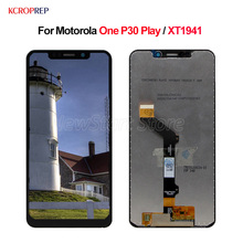 LCD For Motorola Moto One P30 Play Display Touch Screen 100% New 5.9" Digitizer Assembly For Moto One P30 Play lcd XT1941 Black 2024 - buy cheap