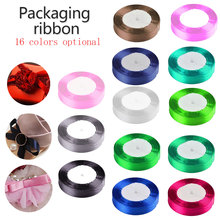happy birthday 25Yards/Roll Grosgrain Satin Ribbons for Wedding Christmas Party Decorations DIY Bow Craft Ribbons Card Gifts 2024 - buy cheap