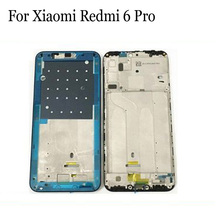Оригинальный ЖК-держатель передняя рамка экрана для Xiaomi Redmi 6 Pro корпус средняя рамка для Xiao mi Redmi 6Pro запасные части 2024 - купить недорого