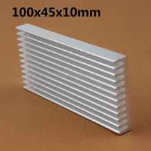 Disipador térmico de aluminio para ordenador electrónico, 100x45x10mm, 1 unidad 2024 - compra barato