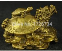 67110240 +++ китайская Фотографическая редкая статуя черепахи дракона N60 2024 - купить недорого