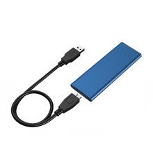 USB 3,0 a M.2 NGFF SSD caja de disco duro móvil adaptador de tarjeta caja de cierre externo para m2 SSD USB 3,0 funda 2230/2242/2260/2280 M2 2024 - compra barato