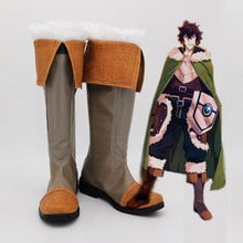 New the rising of the shield hero Tate no Yuusha no Nariagari Naofumi Iwatani Cosplay boots Anime Shoes customized 2024 - buy cheap