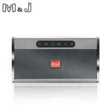 M&J 10W HIFI Portable Wireless Bluetooth Speaker Stereo Soundbar TF USB FM Radio Music Subwoofer Column for Computer Phones 2024 - buy cheap