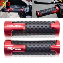 CNC Aluminium Accessories Racing Motorcycle 7/8"22 MM Motorbike Handle Bar Grips Moto Handbar Grips For SUZUKI SV650 SV650/S 2024 - buy cheap