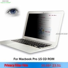 Антибликовая Защитная пленка для apple Macbook Pro 15,4 CD ROM, 35,69 см * 23,51 см 2024 - купить недорого