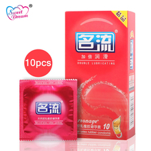 Personage Sex Condoms 10 Pcs/Lot Double Lubricating Latex Condoms for Men Lubricated Contraception Sex Toy Sex Products LF-028 2024 - buy cheap
