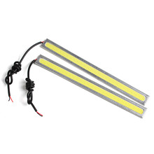 2Pcs 17cm Light Bright 12V Waterproof COB Low Consumption High Power Car LED Fog Driving Brake Ultra Thin White Lamp#272042 2024 - buy cheap