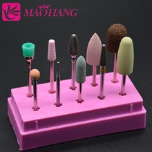 MAOHANG 10pcs/sets Carbide Nail Drill Bit 3/32'' Millings Cutter silicone Drill Electric Nail File For Electric Manicure Drill 2024 - buy cheap