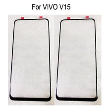 For VIVO V15 v15 Front Outer Glass Lens Touch Panel Screen For VIVO V 15 LCD Touch Glass Repair Parts VIVOV15 2024 - compre barato