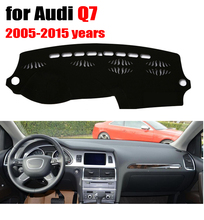 RKAC Car dashboard cover mat for Audi Q7 2005-2015 years Left hand drive dashmat pad dash covers auto dashboard accessories 2024 - buy cheap