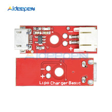 LiPo Charger Basic Micro-USB 3.7V 500mA Lithium Battery Charger Module Micro USB Interface Charging Board 2024 - buy cheap