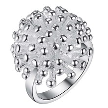 Bombinhas brilhante lindos prata anel banhado a moda Jewerly anel mulheres e homens, / Hzrikjqb YNCOLBIA 2024 - compre barato