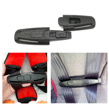 1pc Car Safety Seat Belt Buckle Clip Car Baby Belt Harness Chest Clip Black 2024 - buy cheap
