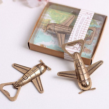 Airplane Bottle Opener Party Favors Souvenir Gifts Wedding Favour Gift for Guests Event & Party Supplies Drop Shipping 2024 - buy cheap