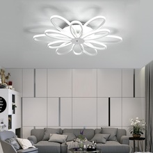 Luminária de teto em led minimalista, pós-moderno, quente, romântico, iluminação para sala de estar, quarto, estudo, restaurante
