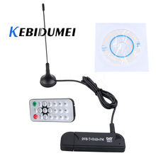 Kebidumei usb 2.0 hdtv sintonizador receptor vara digital dvb-t sdr dab fm rtl2832u fc0012 suporte windows 2000/xp/vista/win7 2024 - compre barato