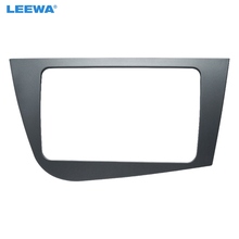 Leewa carro 2din estéreo rádio fascia quadro adaptador para seat leon 2005-2011 (rhd) placa de traço de áudio montagem do painel guarnição kit # ca4098 2024 - compre barato