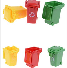 3pcs/pack Wholesale Kawaii Trash Garbage Can Container Gag Toy One Set For Children Playing 2024 - buy cheap