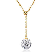 Everoyal Trendy Female 925 Silver Choker Necklace Women Jewelry Charm Gold Crystal Pendants Necklace Accessories For Girl Party 2024 - buy cheap