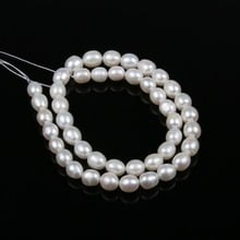 Natural de água doce pérola contas alta qualidade 36cm soco solto contas para diy feminino elegante colar pulseira jóias fazendo 2024 - compre barato