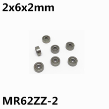 10Pcs MR62ZZ-2 692-2 R-620ZZ 2x6x2 mm Deep groove ball bearing Miniature bearing High qualit 2024 - buy cheap
