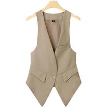 New Spring Fashion Women All-match Vintage Formal OL Slim Vest Female Small Suit Women Coat 2024 - buy cheap