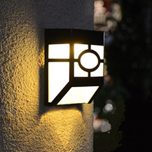 Light sensor Solar Light 2LEDs White / Warm IP44 waterproof Solar powered wall lamp for Outdoor Garden Yard Path Emergency light 2024 - buy cheap