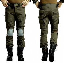 Мужские камуфляжные армейские брюки Gen2, камуфляжные военные тактические брюки с наколенниками, брюки для охоты и страйкбола 2024 - купить недорого