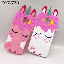 3D Cute Unicorn Cartoon Soft Silicone Phone Case For Samsung Galaxy J2 Pro 2018 J4 Plus J6 Prime J7 2017 J3 J8 A7 A6 Back Cover 2024 - buy cheap