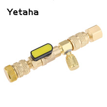 Yetaha Valve Core Remover Installer Tool 1/4''and 5/16'' For R12/R22/ R410A/R32R HVAC System Air Conditioners Tools 2024 - buy cheap