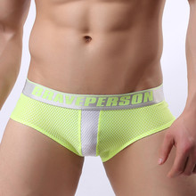 Sexy Men Underwear Boxer Shorts Cintura Baixa Sólidos Man Masculino Gay Bulge Cuecas PESSOA CORAJOSA Marca Quente da Qualidade Superior de Nylon /Spandex 2024 - compre barato