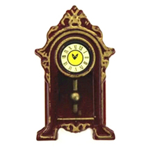 Mini casa de muñecas de madera, accesorios en miniatura, péndulo, reloj de simulación, muebles, juguetes para Decoración de casa de muñecas, 1:12 2024 - compra barato