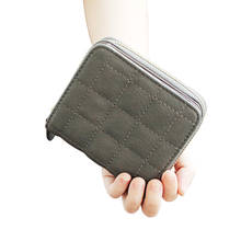 Women's Wallets with Card Holder Zipper Coin Purse women bag gray handbag Black cheap clutch wallet Student purses 2024 - buy cheap