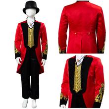 2018 movie The Greatest Showman P.T. Barnum Cosplay Costume for Kids Chidren 2024 - buy cheap