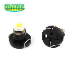 Bombillas LED para el Interior del salpicadero del coche, luces de coche blancas y azules, T3, T4.2, T4.7, 1 SMD, 500, 1210, 1SMD, B8.5D, 3528 Uds. 2024 - compra barato