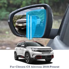 2PCS Anti Fog Car Window Clear Film Car Rearview Mirror Protective Film For Citroen C5 Aircross 2018 2019 Waterproof Car Sticker 2024 - buy cheap