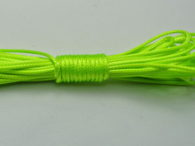 30 Meters Neon Green Korean Waxed Cord Thread Line 1.5mm for Jewelry String 2024 - buy cheap