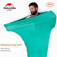 Naturehike Outdoors High Elasticity Mummy Sleeping Bag Camping Ultralight Sleeping Bag Liner Portable Sheet Hotel Anti Dirty 2024 - buy cheap