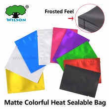 100 PCS 7x10cm (2.8''x4'') Matte Colorful Foil Plastic Heat Sealable Bag Gadgets,Party,Candge,y,Gif, Tea,cosmetics Pouch 2024 - buy cheap