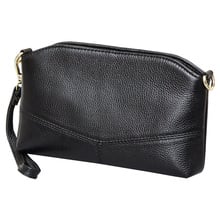 Bolso de mano de cuero auténtico para mujer, bandolera pequeña de lujo, bolsas de mensajero de hombro a la moda, bolso de fiesta 2024 - compra barato